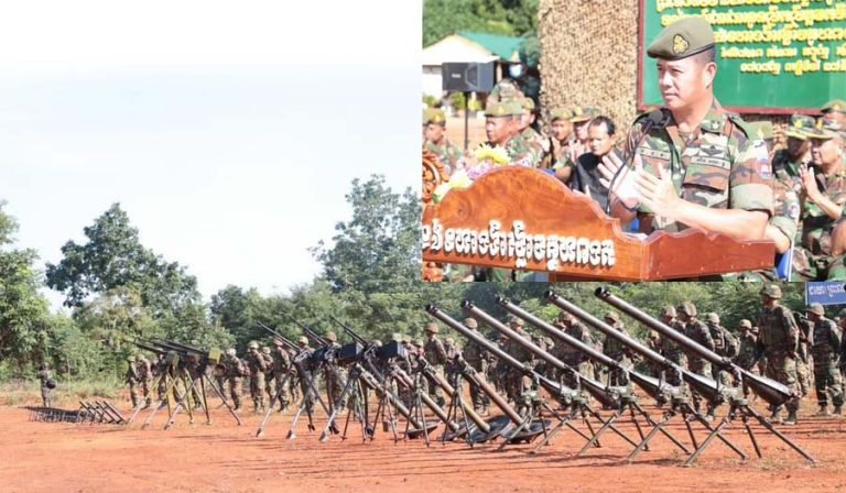 លោក​ឧ​ត្ត​ម​សេនីយ៍​ទោ សេង ធា​រិ​ន ៖ ប្រទេសជាតិ​មាន​សុខសន្តិភាព​ ស្ថិរភាព នយោបាយ ជា​ឱកាស​មាស​សម្រាប់​កងទ័ពក្នុងការខិតខំ​ហ្វឹកហ្វឺន​បំប៉ន​ពង្រឹងសមត្ថភាព​ជំនាញ ដើម្បី​ធានា​ដល់​កិច្ច​ការពារជាតិ